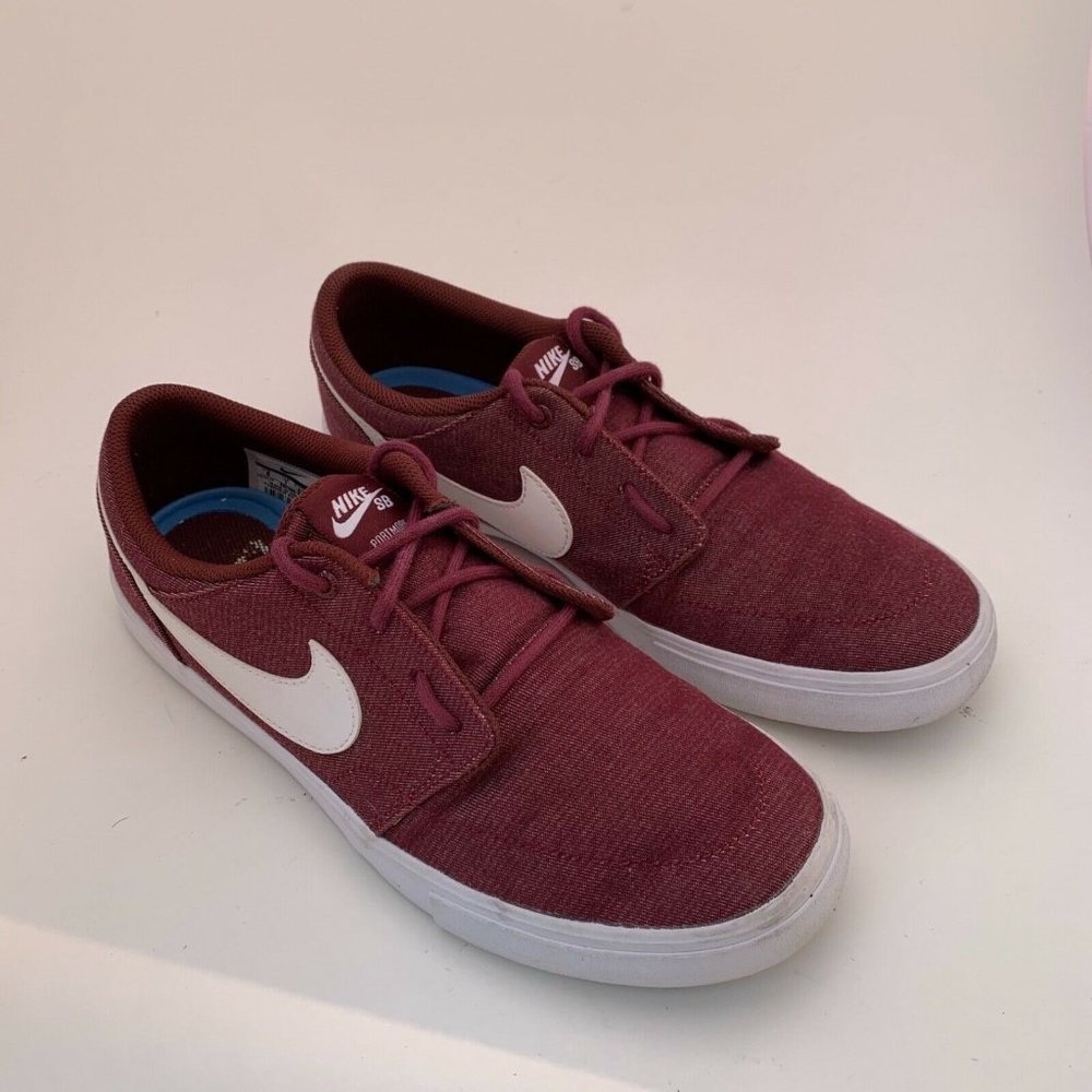 Nike SB Portmore II Skateboarding Shoes Mens 8 Athletic Sneakers 880269-610‎ EUC